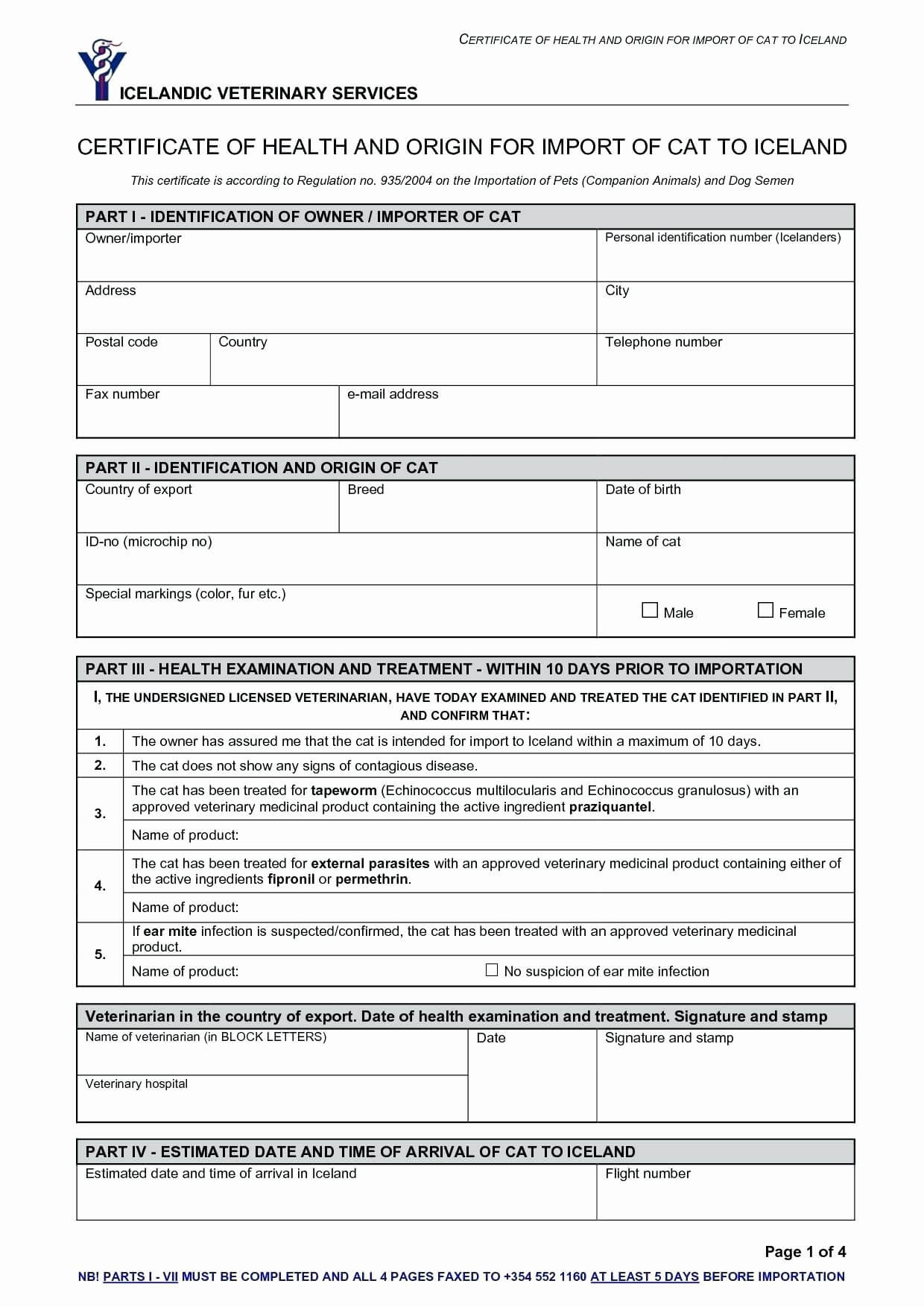 Rabies Vaccination Certificate Template | Template Modern Design With Veterinary Health Certificate Template