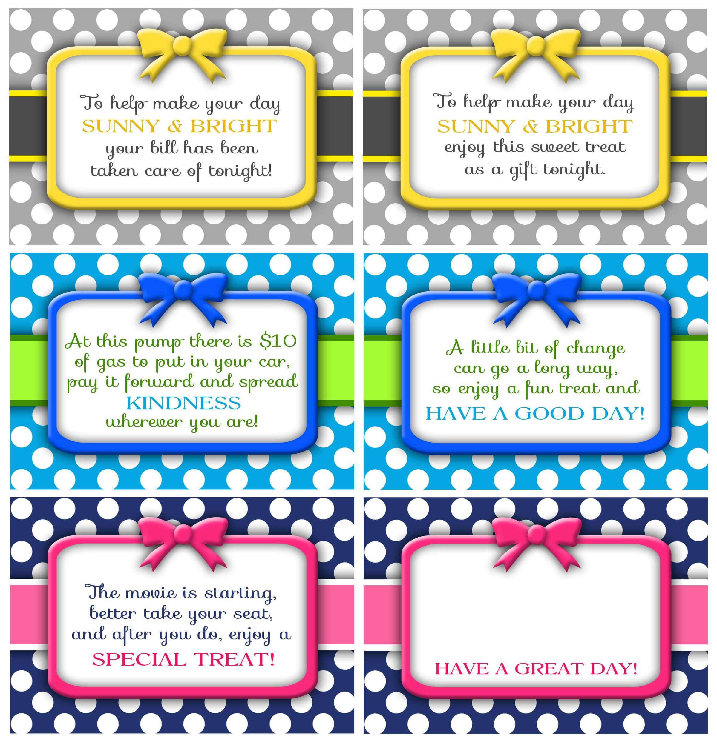 Random Acts Of Kindness Cards – Darling Doodles Pertaining To Random Acts Of Kindness Cards Templates