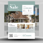 Real Estate Flyer Template Brochure With Shape Publisher Within Real Estate Brochure Templates Psd Free Download