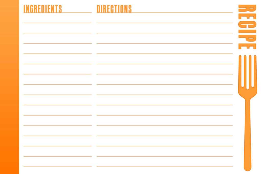 Recipe Card Template 650*434 Recipe Card Template Wcko3Vf2 with