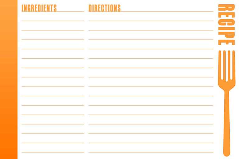 Recipe Card Template 650*434 Recipe Card Template Wcko3Vf2 with