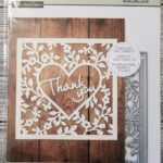 Recollections Thank You Card Confetti Cutting Dies Template 542692 (1 Die) In Recollections Card Template