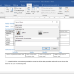 Record A Macro In Word – Instructions And Video Lesson Throughout Word Macro Enabled Template