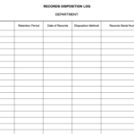 Records Disposal Checklist | Process Street With Certificate Of Disposal Template