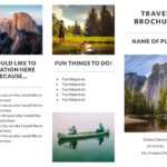 Recreation Travel Brochure Template | Lucidpress Pertaining To Travel Brochure Template For Students