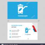 Recycling Bin Business Card Design Template, Visiting For For Bin Card Template