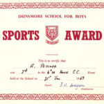 Red Award Sports Certificates Word Pdf For Athletic Certificate Template