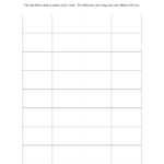 Remarkable Printable Flashcard Template For Word Pertaining To Flashcard Template Word