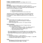 Report Formal Example Short Business For Students English Pertaining To Engineering Lab Report Template