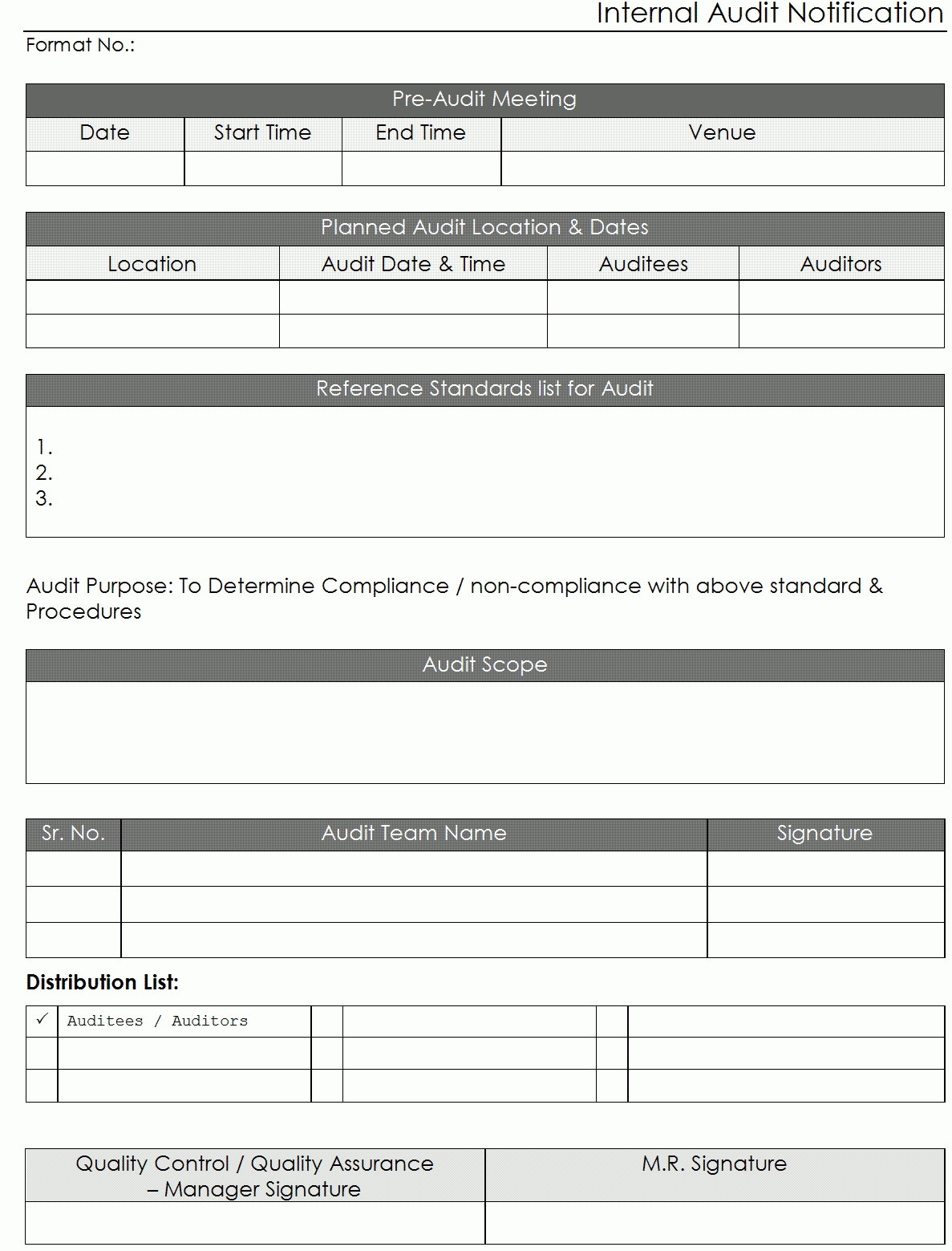 Report Internal Audit Ormat Template Sample Hr Examples Regarding Sample Hr Audit Report Template