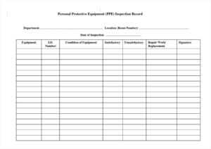 Machine Shop Inspection Report Template – Atlantaauctionco.com