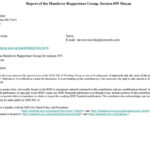 Report Of The Handover Rapporteur Group, Session #55 Macau Regarding Rapporteur Report Template