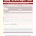 Report On The Fire Accident Incident Form Templates Healthd Inside School Incident Report Template