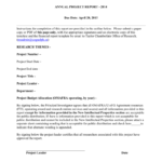 Report Template – University Of Guelph In Research Project Report Template