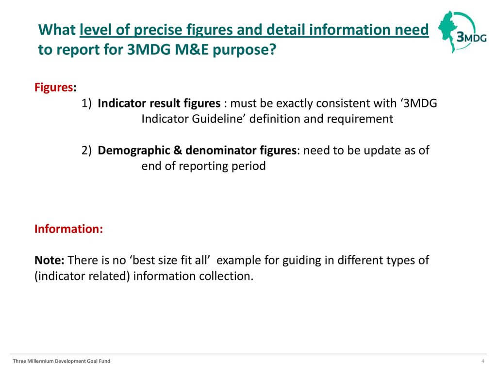 Reporting Template (M&e Section) January 12 , Ppt Download Throughout M&amp;e Report Template