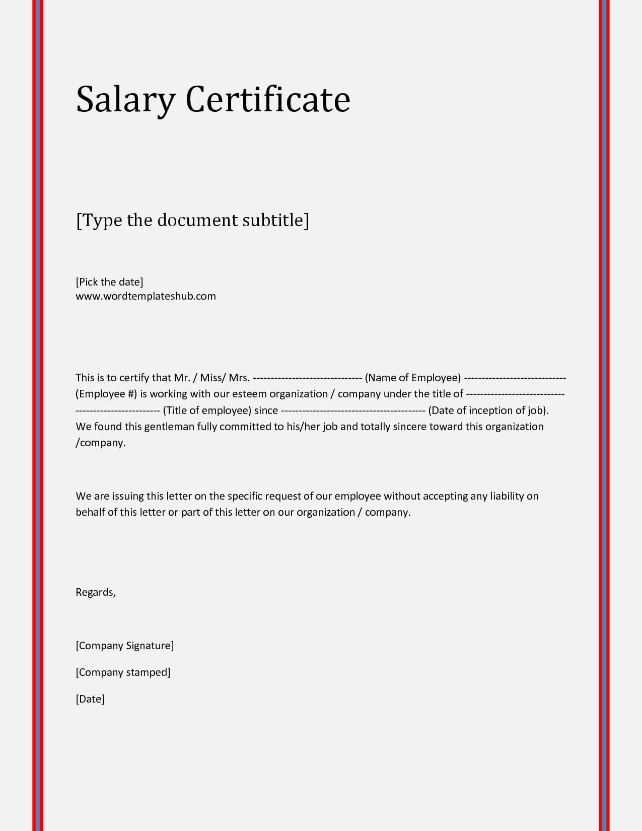 Request Letter For Certificate Employment Nurses Cover Proof Regarding Sample Certificate Employment Template