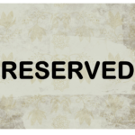 Reserved Sign Throughout Reserved Cards For Tables Templates