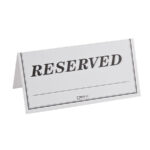 Reserved Table Tent Template – Hizir.kaptanband.co With Regard To Reserved Cards For Tables Templates