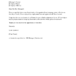 Resignation Letter 2 Week Notice – Wow – Image Results Within Two Week Notice Template Word