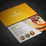 Restaurant Business Card Design Vector Free Download Credit Within Restaurant Business Cards Templates Free