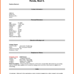 Resume Sample Pdf Free Download Valid Format For Job Regarding Free Blank Cv Template Download