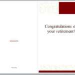 Retirement Card Template | Retirement Cards » Template Haven Inside Retirement Card Template