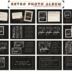 Retro Photo Album Ppt Templateblixa 6 Studios On Inside Powerpoint Photo Album Template