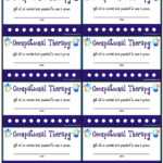 Reward Punch Cards For Ot/pt – Your Therapy Source For Reward Punch Card Template