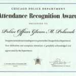 Ribbon Awards | Chicagocop Throughout Life Saving Award Certificate Template