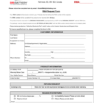 Rma Department: Rma:       Rma Request Form With Rma Report Template