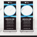 Roll Banner Design Vector & Photo (Free Trial) | Bigstock Throughout Retractable Banner Design Templates