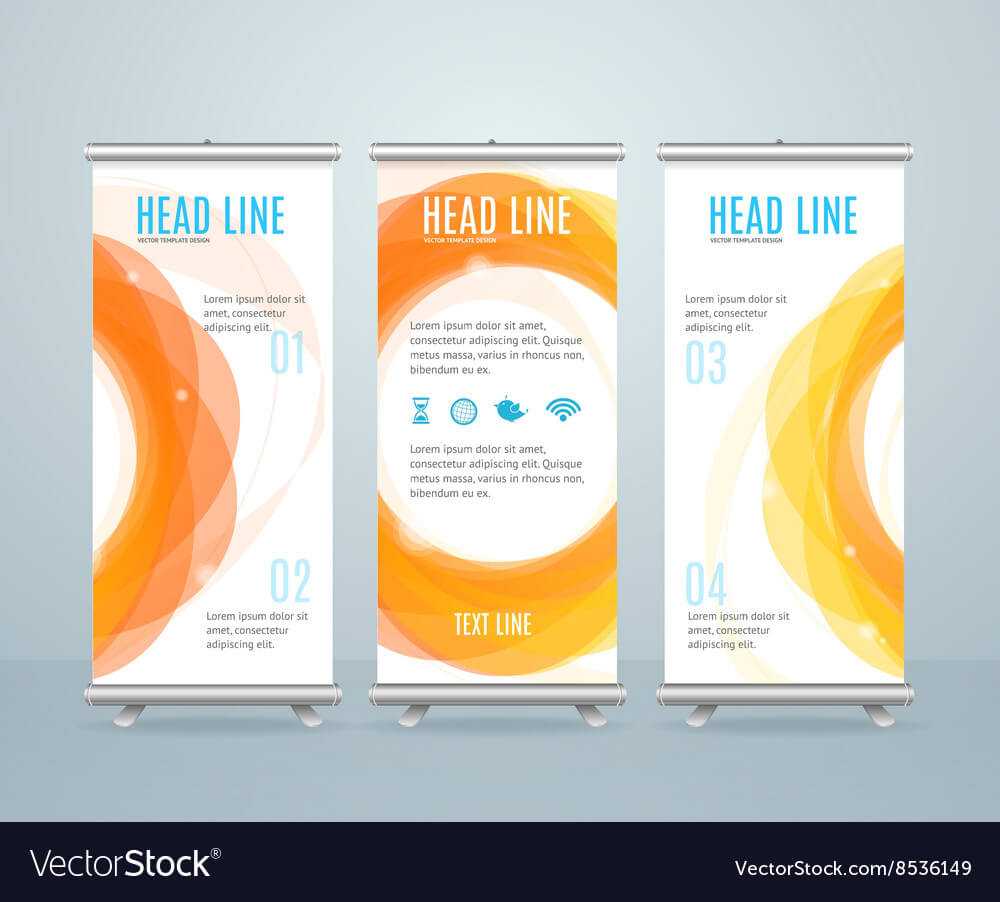 Roll Up Banner Stand Design Template Intended For Banner Stand Design Templates