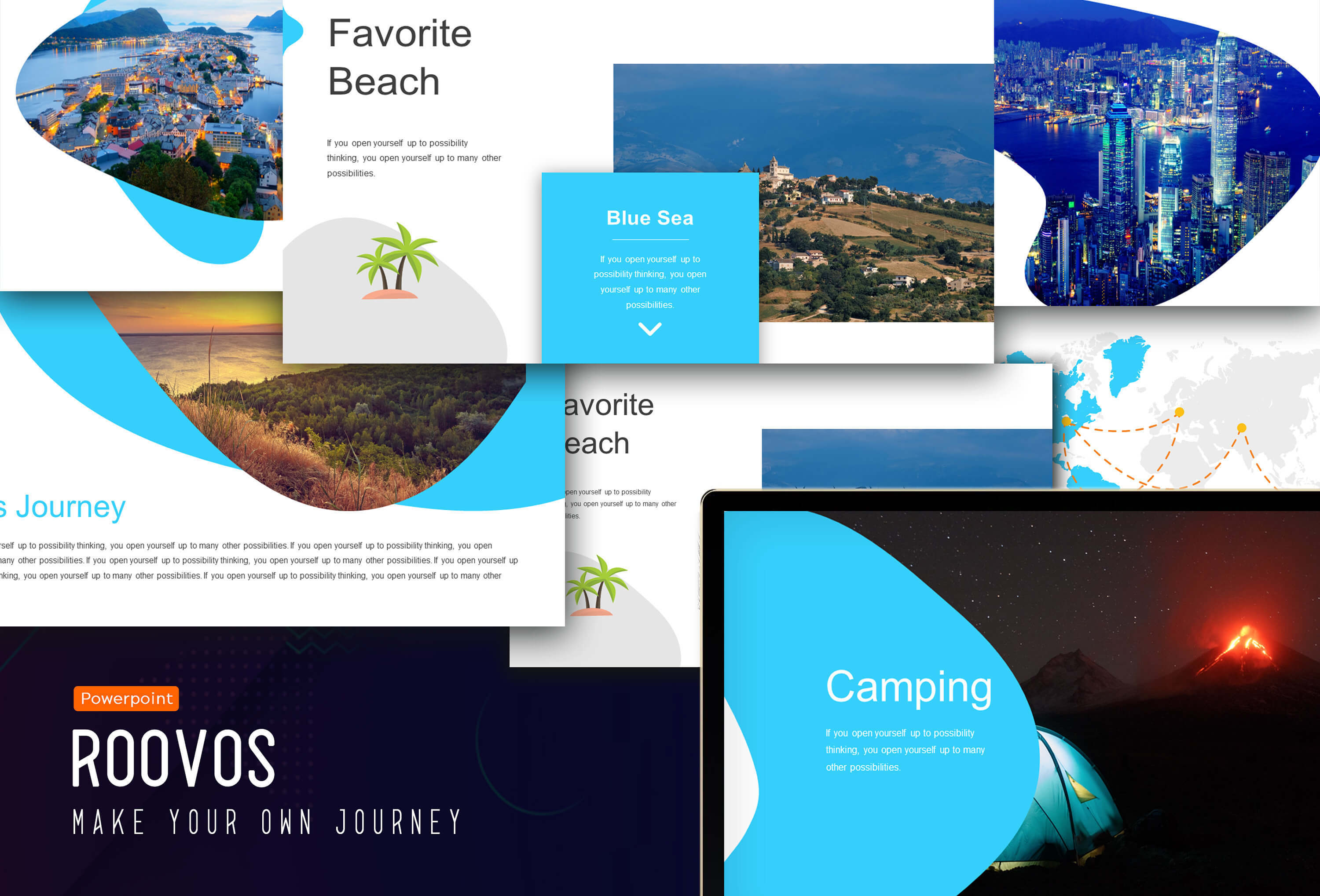 Roovos Travel And Tourism Powerpoint Template, Traveling Power Point  Template, Travel Powerpoint Presentation For Tourism Powerpoint Template