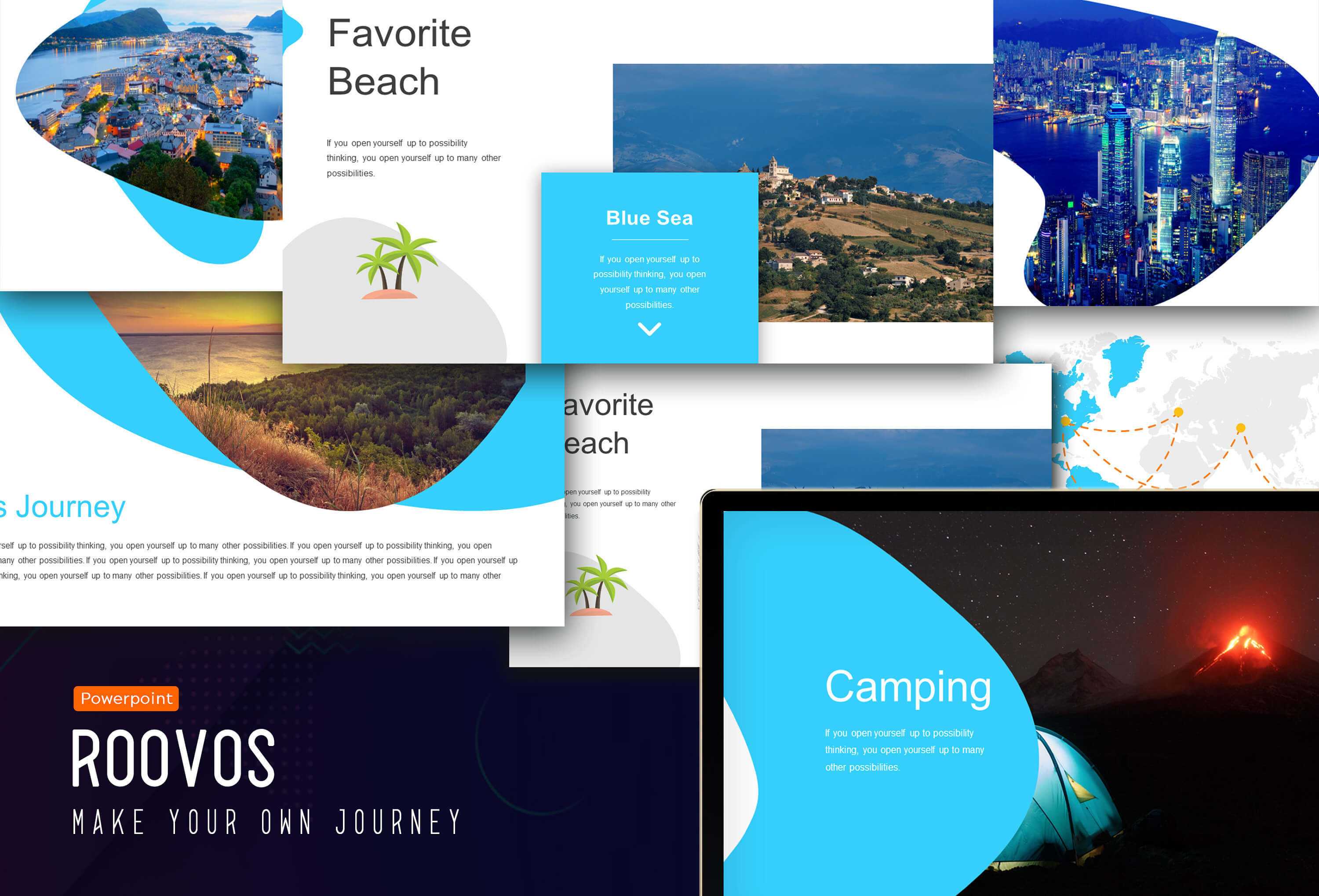 Roovos Travel And Tourism Powerpoint Template, Traveling Power Point  Template, Travel Powerpoint Presentation For Tourism Powerpoint Template