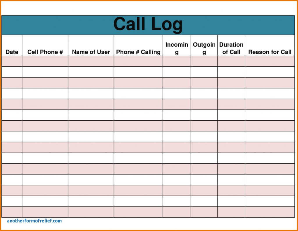 Sales Call Report Template Excel Unique Sample With In Regarding Sales Rep Call Report Template