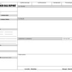 Sales Call Report Templates - Word Excel Fomats in Customer Contact Report Template