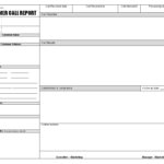 Sales Call Report Templates – Word Excel Fomats In Customer Contact Report Template