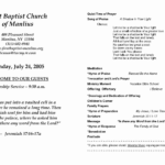 Sample Church Program Template | Template Modern Design Pertaining To Church Program Templates Word