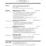 Sample Simple Resume Simple Job Resumes Basic Resume Throughout Simple Resume Template Microsoft Word