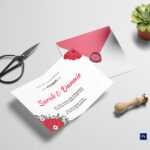 Sample Wedding Invitation Card Template Throughout Sample Wedding Invitation Cards Templates