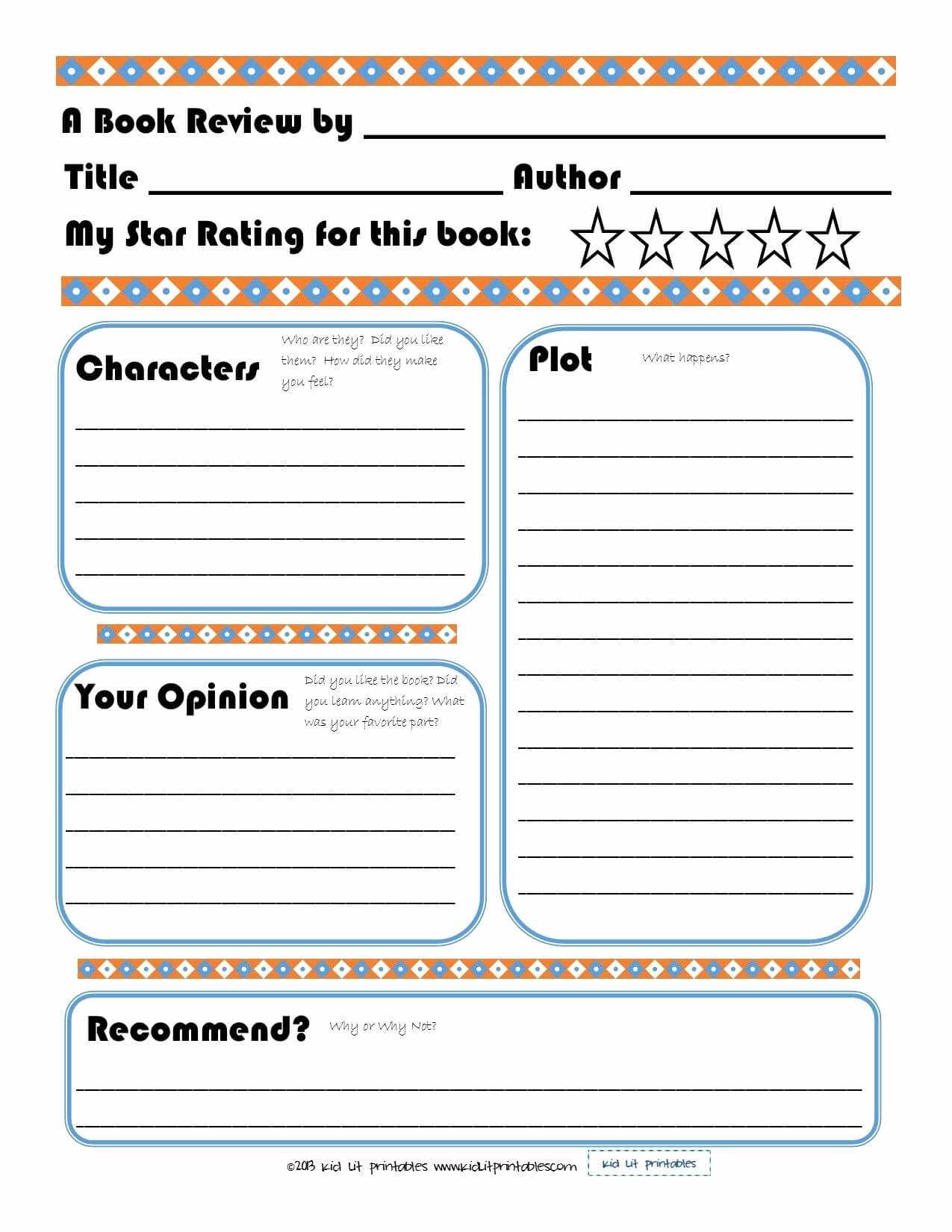 Sandwich Book Report Printable Template Free For Sandwich Pertaining To Sandwich Book Report Template