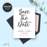 Save The Date Card Templates, Wedding Save The Dates In Save The Date Cards Templates