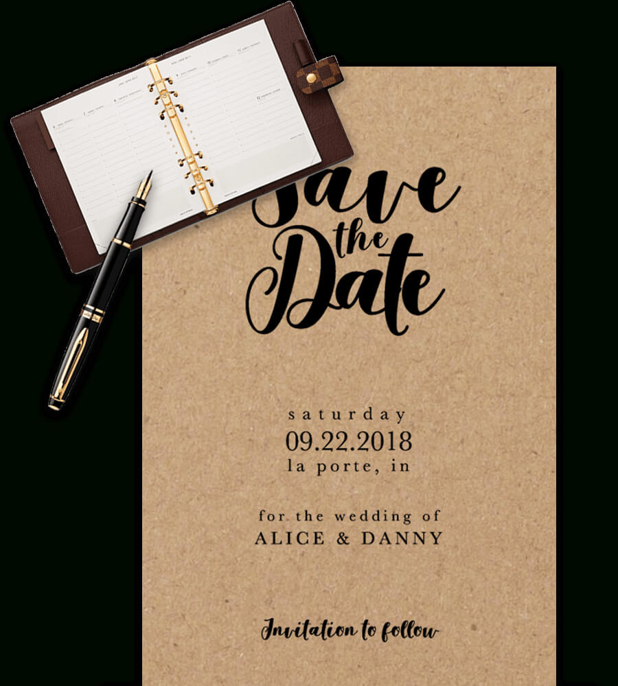 Save The Date Templates For Word [100% Free Download] With Regard To Save The Date Templates Word