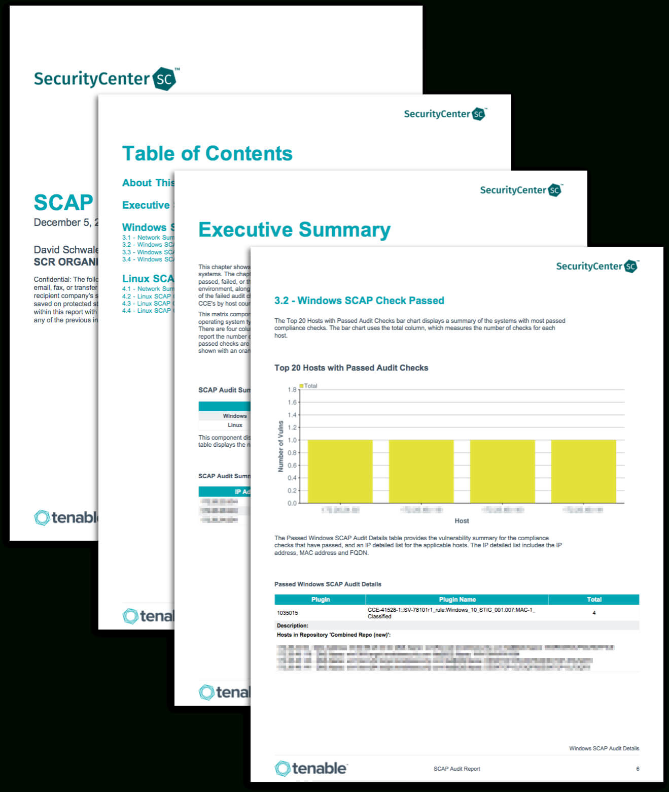 Scap Audit Report – Sc Report Template | Tenable® In Security Audit Report Template