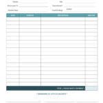 Schedule Template Ect Cost Tracking Spreadsheet And Free For Expense Report Template Xls