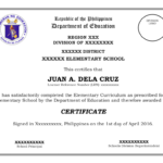 School Certificates Sample Templates | Certificate Templates Within Certificate Templates For School
