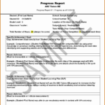 School Progress Report Template Student Word Captain Ciceros Regarding Student Grade Report Template