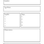 Science Experiment Log (Use Next Year) Made Throughout Lab Report Template Middle School