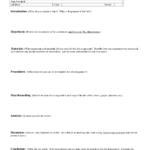 Science Report Outline – – Yahoo Image Search Results Within Lab Report Conclusion Template
