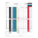 Scorecards For Golf Courses | Eagle Inside Golf Score Cards Template
